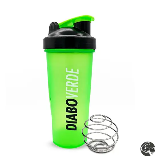 Coqueteleira Neon Diabo Verde 600ml - FTW
