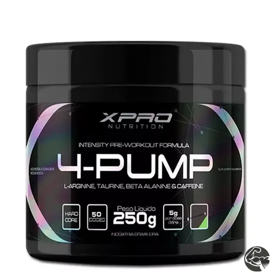 Pré-treino 4-Pump 250g - XPRO Nutrition