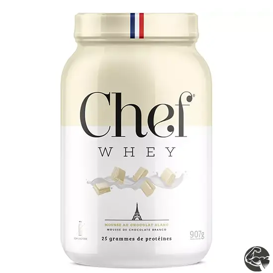 Whey Protein 907g Mousse de Chocolate Branco - Chef Whey