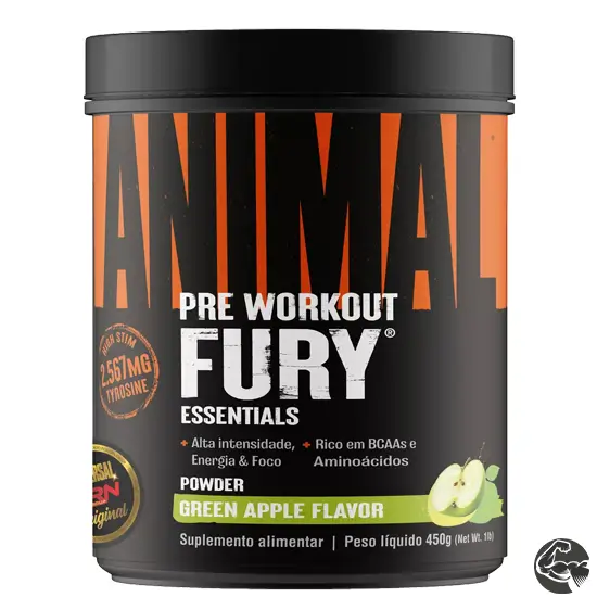 Animal Pre Workout FURY Essentials 450g - Universal Nutrition
