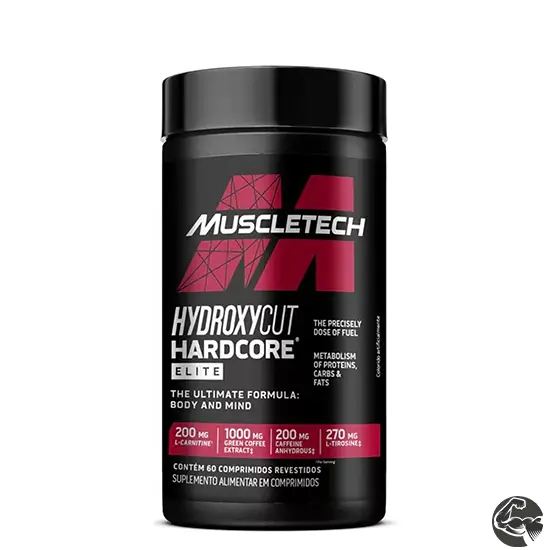 Hydroxycut Hardcore Elite 60 Cáps - MuscleTech