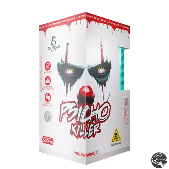 Pré-treino Liquido Psicho Killer 500ml - Demons Lab