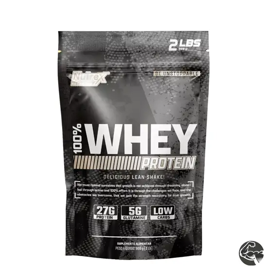 100% Whey Protein Concentrado Low Carb Refil 900g - Nutrex