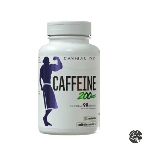 Cafeína 200mg 90 Cáps - Canibal Inc