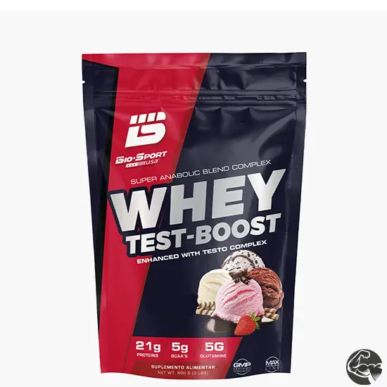 Whey Test-Boost 900g Refil - Bio Sport USA