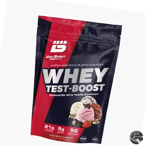 Whey Test-Boost 900g Refil - Bio Sport.