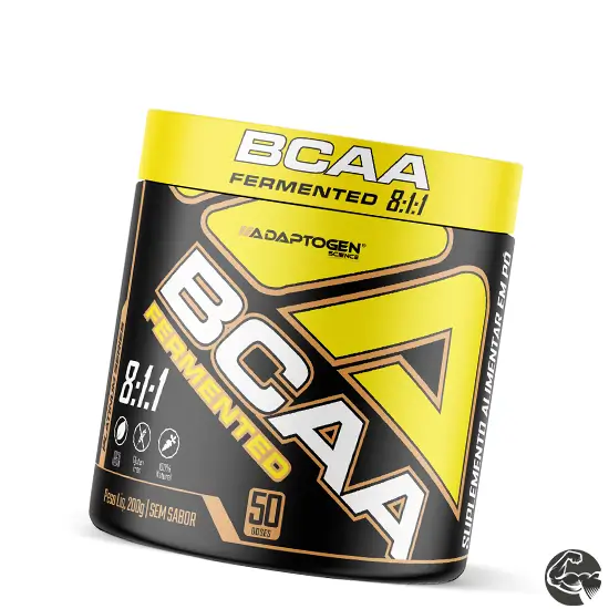 BCAA Fermentado 8:1:1 200g - Adaptogen.