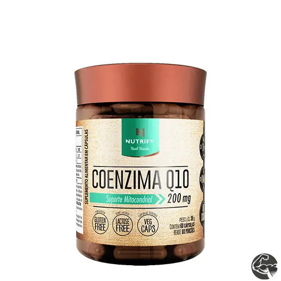 Coenzima Q10 200mg 60 Cáps - Nutrify