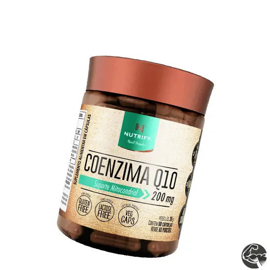 Coenzima Q10 200mg 60 Cáps - Nutrify.