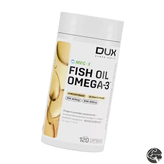Fish Oil Omega-3 120 Cáps - Dux.